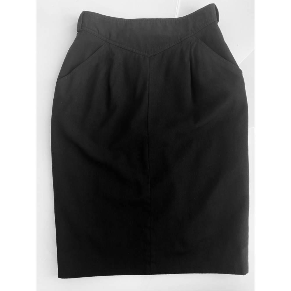VINTAGE 80’s Karl Lagerfeld Couture Pencil Skirt - Picture 1 of 4